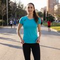 Dámske bežecké tričko Joma Record II fluor turquoise 5
