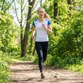 Dámske bežecké tričko Joma Record II white/royal 11
