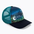 BUFF Trucker Čierna čiapka Pond blue and navy 129543.555.10.00