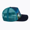 BUFF Trucker Čierna čiapka Pond blue and navy 129543.555.10.00 2