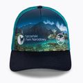 BUFF Trucker Čierna čiapka Pond blue and navy 129543.555.10.00 4