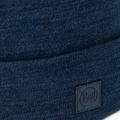 Zimná čiapka BUFF Heavyweight Merino Wool solid night blue 2