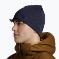 Zimná čiapka BUFF Heavyweight Merino Wool solid indigo 4