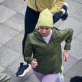 BUFF Crossknit zimná čiapka lesklá žltá 8