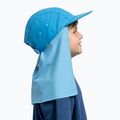 Detská šiltovka BUFF Desert Kids Solid azure 3