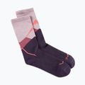 Ponožky BUFF Merino Lightweight Crew LWC1 pink 2