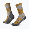 Ponožky BUFF Merino Lightweight Crew LWC2 khaki