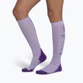 Ponožky BUFF Merino Heavyweight Over The Calf lilac ice 3