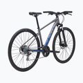 Crossový bicykel Marin San Rafael DS2 700C lesklý šedý/modrý  3