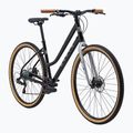 Dámsky crossový bicykel Marin Kentfield 1 ST 700C lesklá čierna/strieborná 2