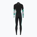 Dámsky plášť Hurley Plus Printed 4/3 mm Fullsuit java tropical 2