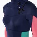 Hurley Advant dámsky 4/3 mm plavecký neoprénový oblek Fullsuit flag blue 4