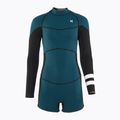 Hurley Advant Shorty Texture 2/2 mm Springsuit black/skyblue dámsky neoprénový oblek
