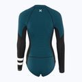 Hurley Advant Texture 2/2 mm Springsuit dámsky neoprénový oblek black/skyblue 2