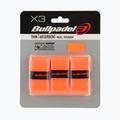Omotávky na rakety na padel Bullpadel GB-1705 Senso Absorbent 3 pcs. fluor orange