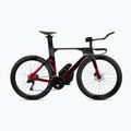 Orbea Ordu M30i LTD karbónové surové / vínové červené odtiene triatlonového bicykla