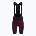 Pánske cyklistické šortky HIRU Advanced Cargo Bibshort garnet