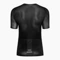 Pánsky cyklistický dres HIRU Core Light full black 2