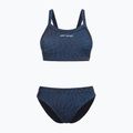 Dámske dvojdielne plavky Orca Core Bikini deep blue print