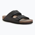 Dámske žabky Genuins Hawaii Oiled Leather black