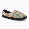 Nuvola Classic Scotland zelené/oranžové zimné papuče