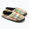 Nuvola Classic Scotland zelené/oranžové zimné papuče 10