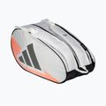 Taška na padel adidas Control Racket Bag 2026 white/orange 2