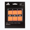 Owijki do rakiet do padla adidas Padel Overgrip Set 3 ks  orange