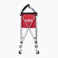 Košík na lopty Nox Foldable Balls Basket With Wheels Red 2