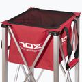 Košík na lopty Nox Foldable Balls Basket With Wheels Red 4