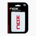 Potítka NOX Wristband with Logo 2 szt. white/red