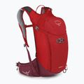 Pánsky cyklistický batoh Osprey Siskin 12 l s 2,5 l rezervoárom ultimate red 2