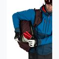 Skitouringový batoh Osprey Firn 18 l elderberry purple/peppermint green 12