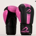 Detské boxerské rukavice Overlord Boxer čierno-ružové 100003-PK 11