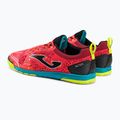 Joma Tactico IN pánske kopačky coral/turquoise 3