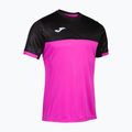 Pánske tenisové tričko Joma Montreal fluorescent pink/black 5