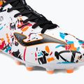 Joma Evolution FG pánske kopačky white/black/orange 7