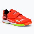 Detské kopačky Joma Super Copa IN coral/green fluor
