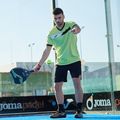 Pánske tenisové tričko Joma Court lime/black 9