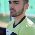 Pánske tenisové tričko Joma Court lime/black 13