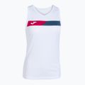 Dámske tenisové tielko Joma Court Sleeveless white/red