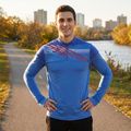 Pánska bežecká mikina Joma Elite X modrá 901810.700 10