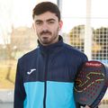 Pádlová raketa Joma Tournament čierna/červená 8