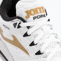 Pánska tenisová obuv Joma Point white/gold 8