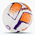 Futbalová lopta  Joma Dali II biela/fluor oranžová/fialová veľkosť 5 2