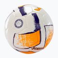 Futbalová lopta  Joma Dali II biela/fluor oranžová/fialová veľkosť 5 2