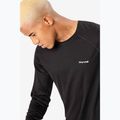 Pánske bežecké tričko NNormal Merino s dlhým rukávom black 4