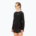 Dámske bežecké tričko s dlhým rukávom NNormal Merino black 3