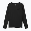 Dámske bežecké tričko s dlhým rukávom NNormal Merino black 4