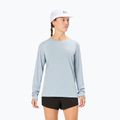 Dámske bežecké tričko s dlhým rukávom NNormal Merino blue